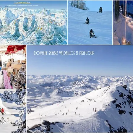 Studio A A 500 M Des Pistes Avec Terrasse Amenagee * Allos